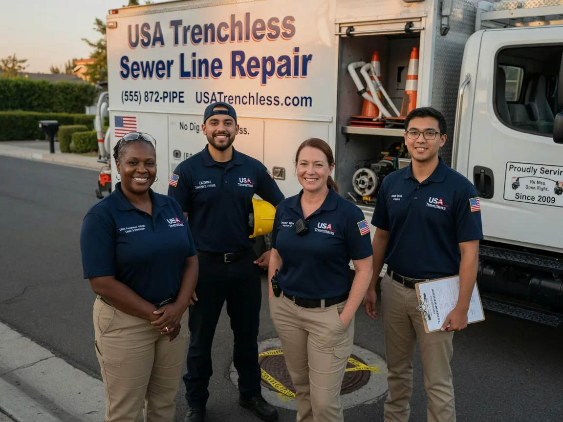 Sewer Line Repair company in Laurel Springs, NC